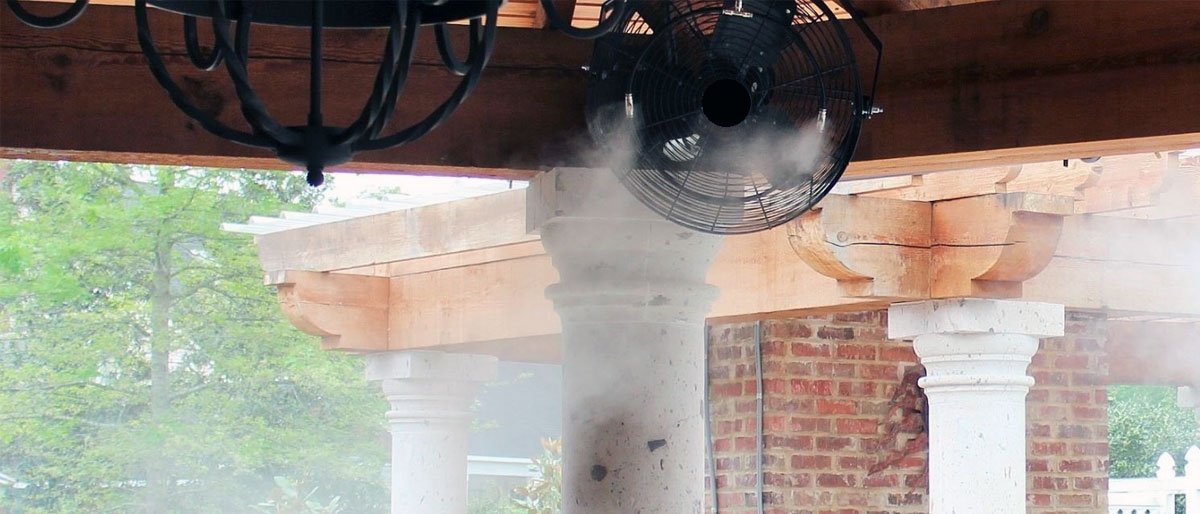 Mist Cooling Systems for Hotels and resorts